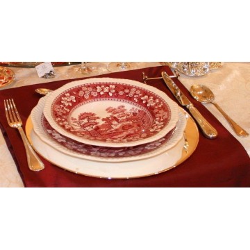 TOWER PINK 24-PIECE DINNER SET