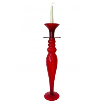 CANDLE HOLDER RED