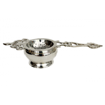 ANTIQUE SILVER PLATED TEA...