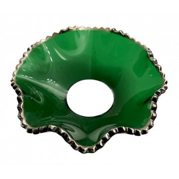 CRYSTAL CANDLE RING GREEN