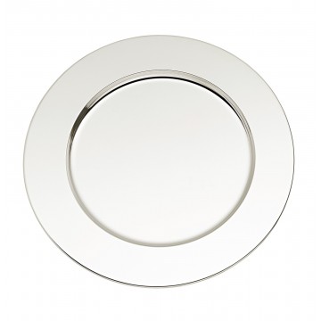 SILVER PLATED CHARGER PLATE...