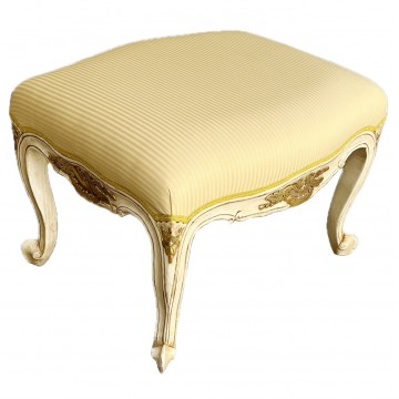 STOOL LOUVRE UPHOLSTERED SEAT