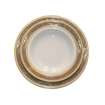 GOLD-PLATINUM DINNER SET