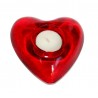  RED HEART TEALIGHT 11CM