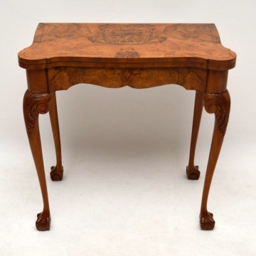 ANTIQUE CARD TABLE