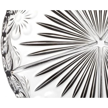 CRYSTAL DIVIDED DISH 31.5CM