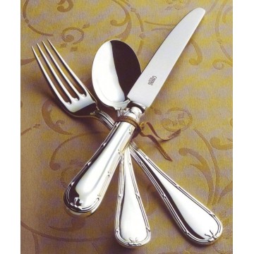 R&R 24-PIECE SILVER PLATED CUTLERY SET